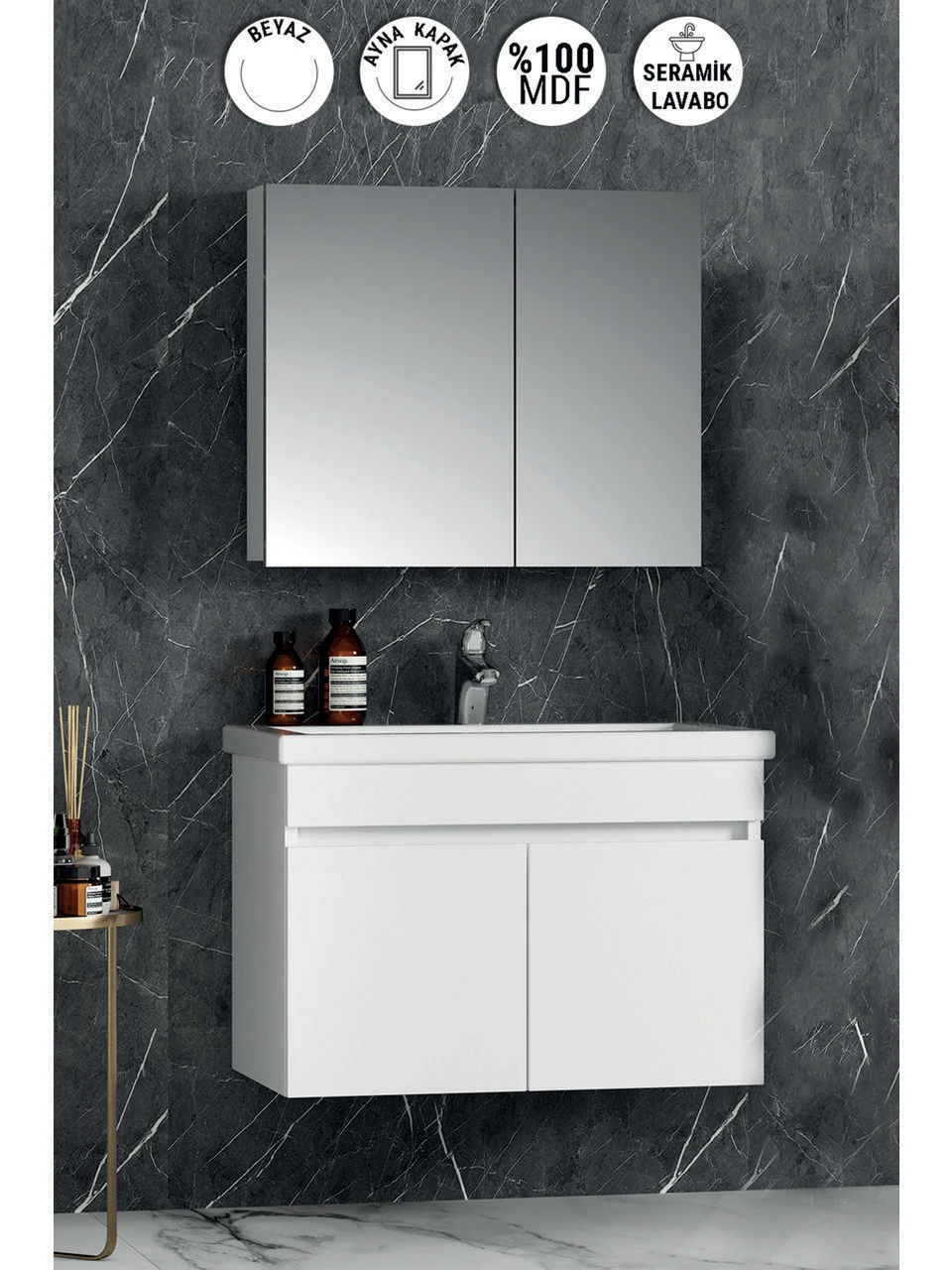 ALFA BANYO DOLABI (80 CM) ALF01